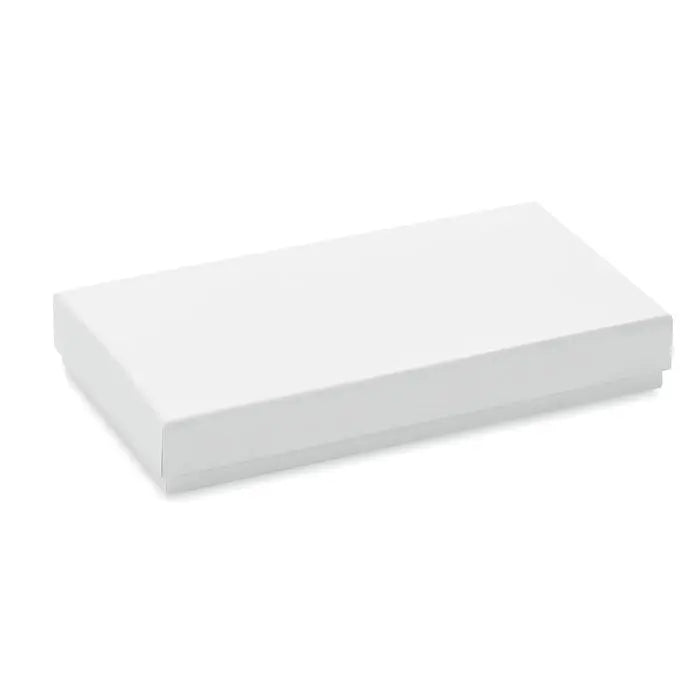 Set ornamental taietor de biscuiti cu cutie dreptunghiulara alba cu finisaj mat si suprafata neteda