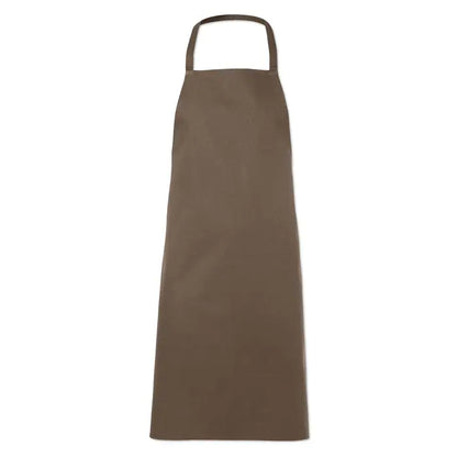 Sort de bucatarie din bumbac maro cu design simplu si tesatura rezistenta pentru uz practic