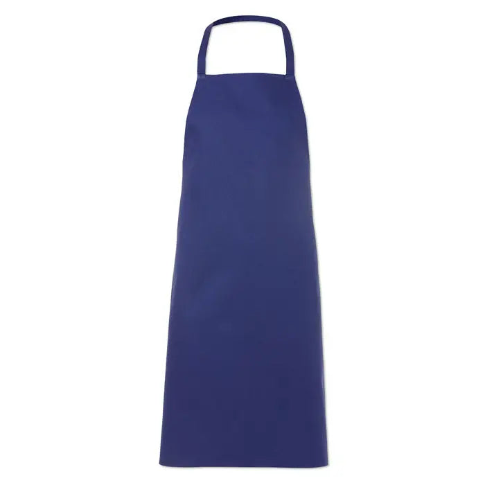 Sort de bucatarie din bumbac albastru inchis, simplu, din material rezistent pentru uz cotidian