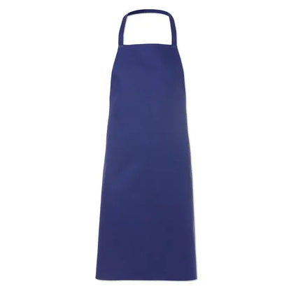 Sort de bucatarie din bumbac albastru inchis, simplu, din material rezistent pentru uz cotidian