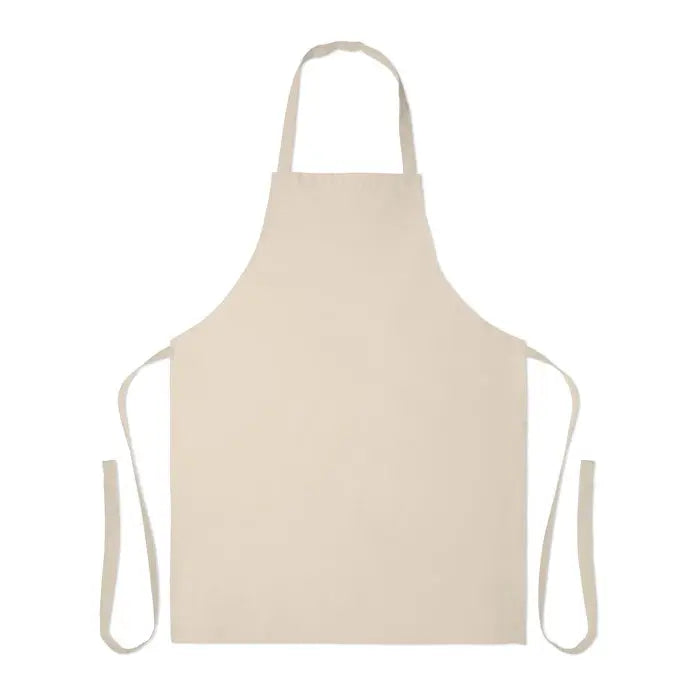 Sort din bumbac reciclat bej cu design simplu si clasic si snururi reglabile din bumbac