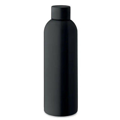 Sticla cu un singur perete 750 ml neagra mate cu capac infiletabil potrivita pentru hidratare zilnica