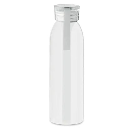 Sticlă din oțel inoxidabil 650ml cu capac transparent și design minimalist clar pentru apă