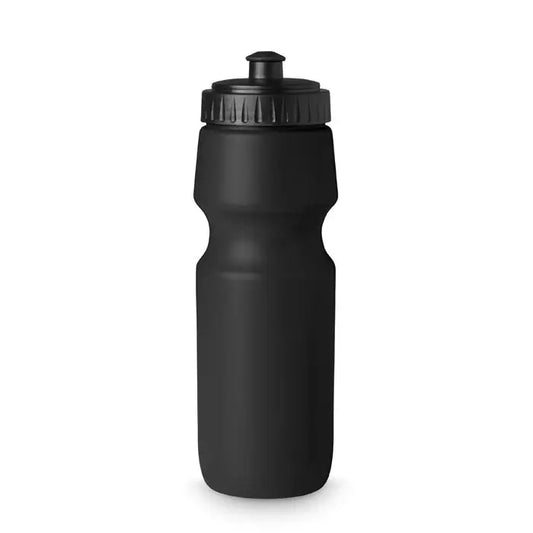 Sticla sport 700 ml neagră din plastic cu grip texturat și capac cu filet pentru sport și hidratare