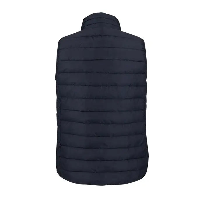 Vesta matlasata inchisa pe gat dark navy pentru femei stream women body incalzit din material calduros