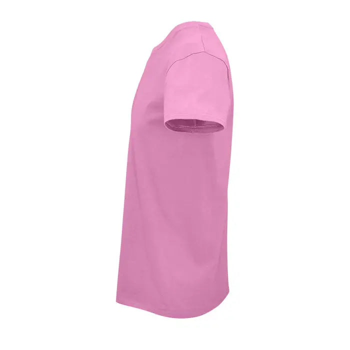 Tricou bărbați crusader 150g moale roz, cu mâneci scurte, guler rotund simplu și cusături fine