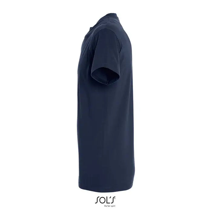 Tricou imperial men 190g bleumarin cu mâneci scurte, guler rotund clasic și țesătură fină de bumbac