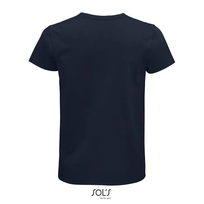 Tricou pioneer men bleumarin cu mâneci scurte și guler simplu din material de 175g pentru bărbați