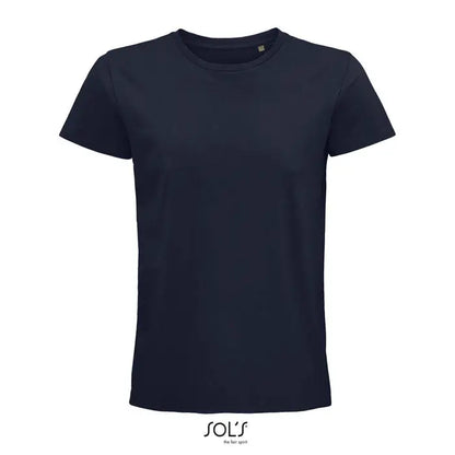 Tricou pioneer men 175g bleumarin cu mânecă scurtă și guler rotund din bumbac pentru bărbați