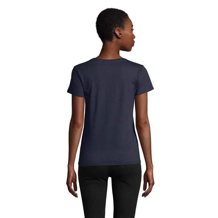 Tricou pioneer women 175g bleumarin cu maneci scurte pentru femei din material confortabil si rezistent