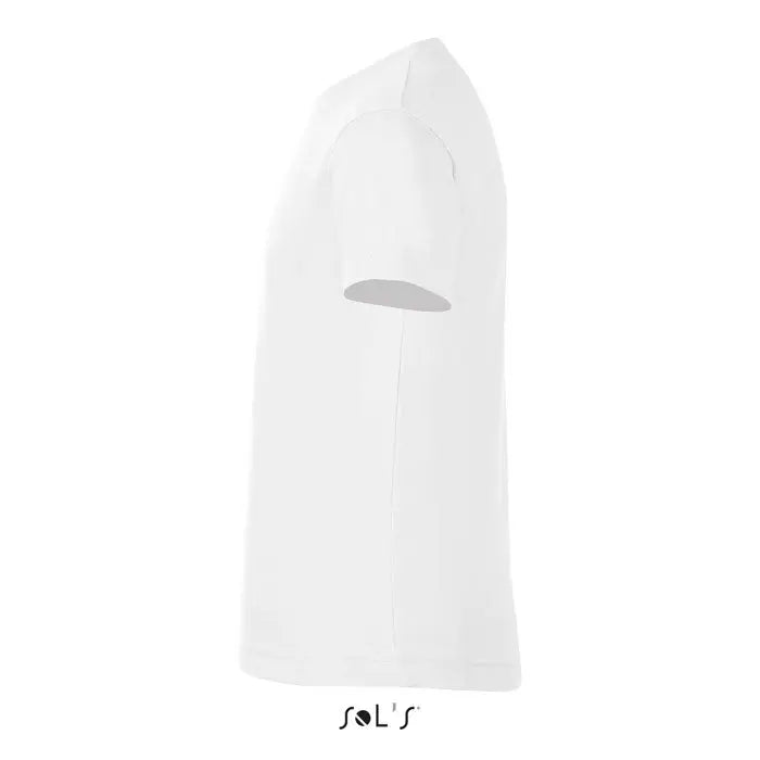 Tricou alb din bumbac trioc regent fit kids 150 cu design clasic si detalii subtile la cusaturi