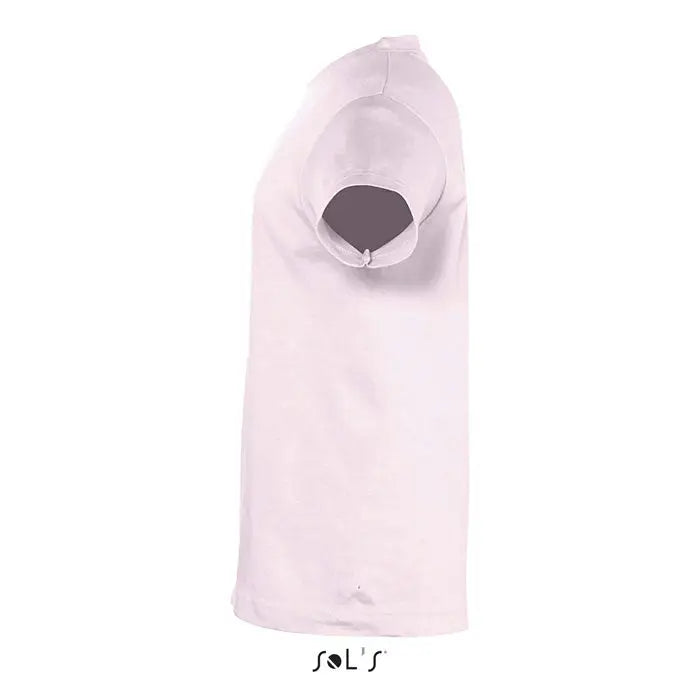 Tricou alb pentru copii trioc regent cu guler clasic si cusaturi subtile din bumbac 150g