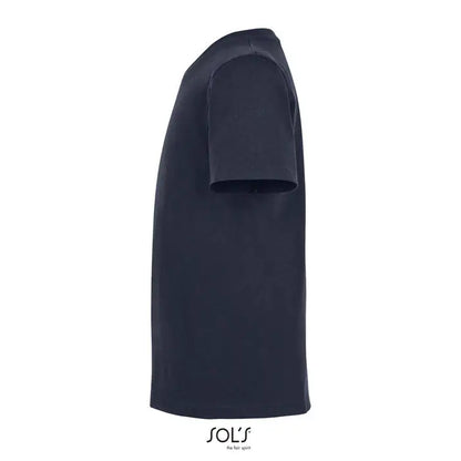 Tricou negru cu maneci scurte sols pentru copii 150g cu design simplu si logo la baza