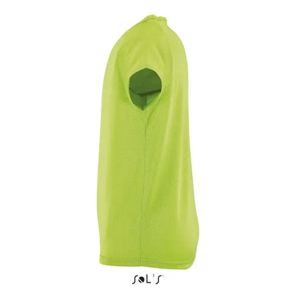 Masca de fata TRIOC sporty pentru copii 140g verde lime din mesh cu deschideri pentru ochi si nas si design stramt