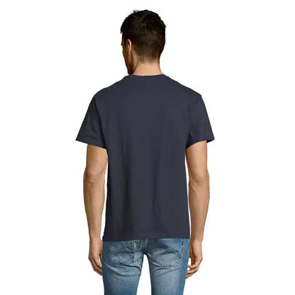 Tricou bleumarin din bumbac trioc victory gol v 150 cu design simplu si confort ridicat