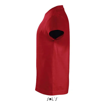 Tric imperial kids 190g tricou rosu cu maneci scurte si captuseala interioara neagra din material usor