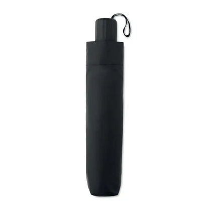 Umbrela de soare auto neagra compacta cu finisaj mat si maner mic tip bucla