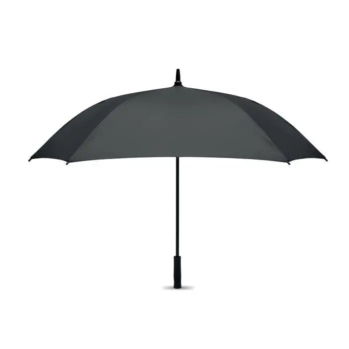 Umbrelă patrata rezistentă la vânt neagră cu design modern și mâner robust pentru utilizare practică
