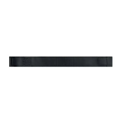 Umbrela rezistenta la vant de 27 inch cu bretea velcro neagra, finisaj mat si margini ranforsate