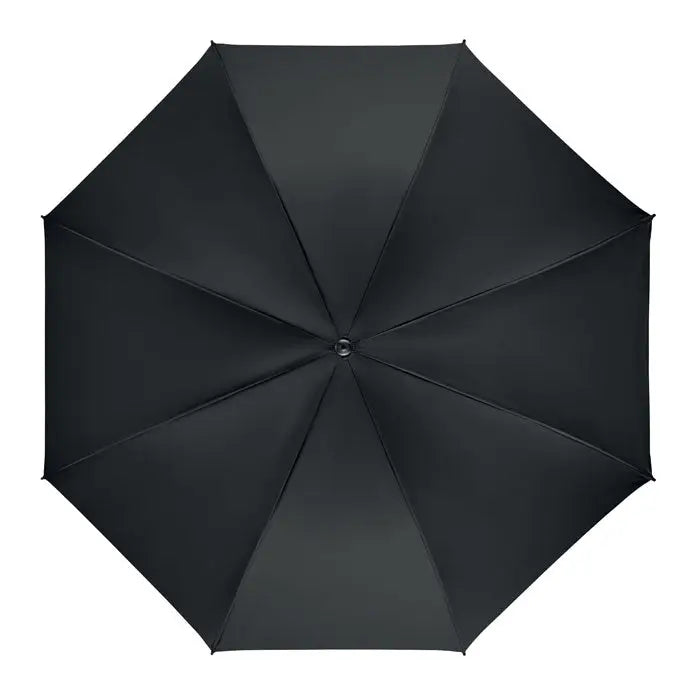 Umbrela rezistenta la vant 27 inch neagra cu design minimalist si material neted pentru protectie eficienta