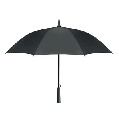 Umbrela rezistenta la vant de 23 inch cu design modern negru si maner robust pentru protectie eficienta