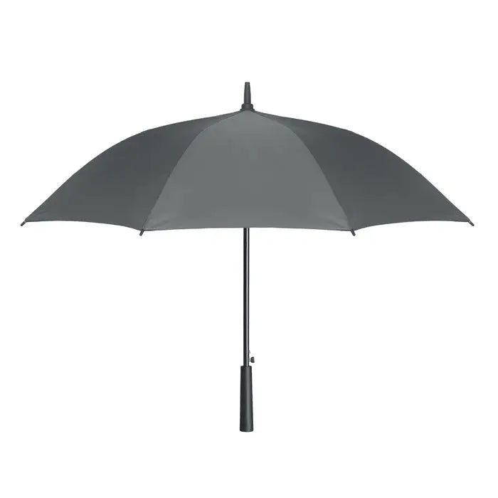 Umbrelă rezistentă la vânt de 23 inch neagră cu design modern și mâner robust pentru utilizare durabilă