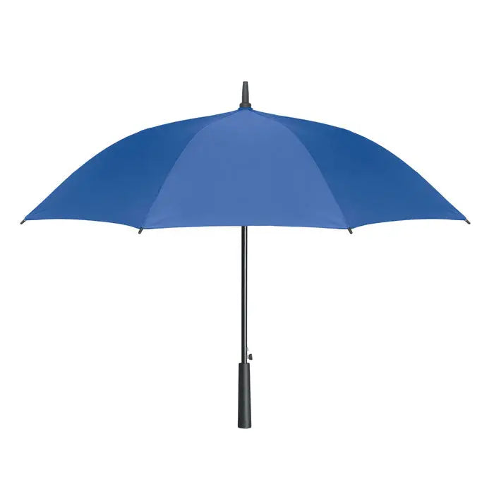 Umbrelă rezistentă la vânt de 23 inch, elegantă, albastru regal cu mâner și ax negru din material durabil