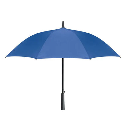 Umbrelă rezistentă la vânt de 23 inch, elegantă, albastru regal cu mâner și ax negru din material durabil