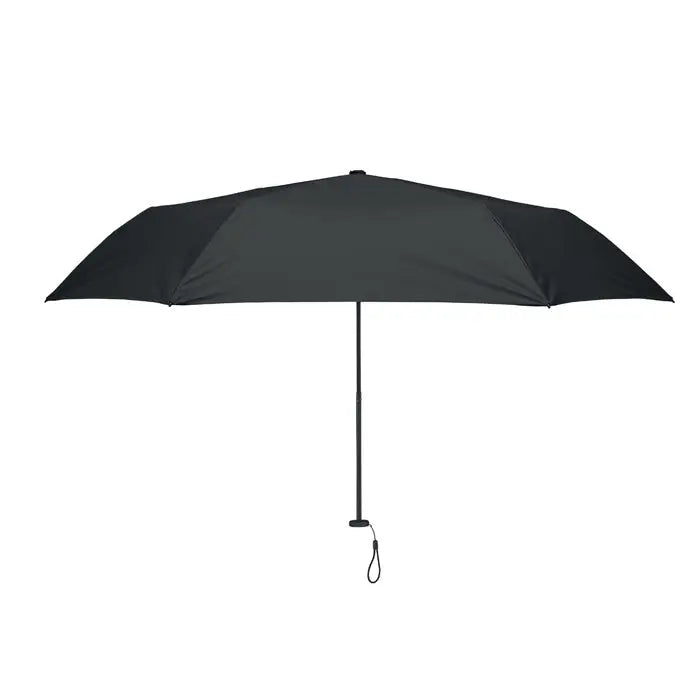 Umbrela usoara pliabila neagra cu design minimalist si maner rezistent pentru utilizare practica