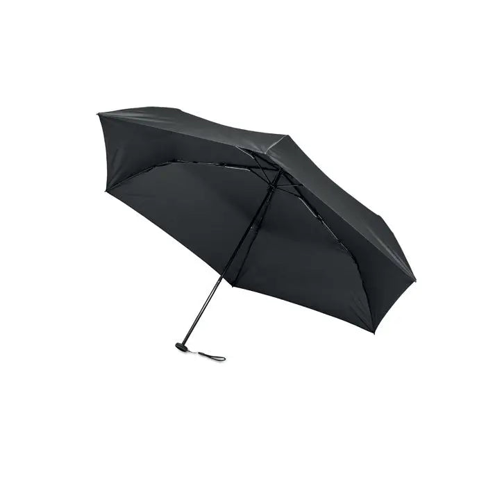 Umbrela usoara pliabila 100gr neagra cu design minimalist si cadru robust pentru utilizare practica