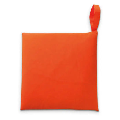 Vesta din material tricotat potholder pătrat portocaliu aprins cu mâner din țesătură asortată